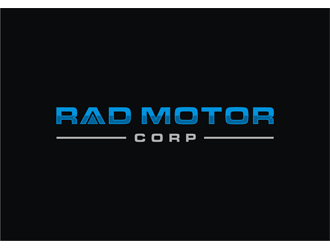 Rad Motor Corp; RMC logo design by clayjensen