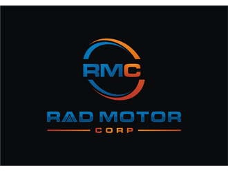 Rad Motor Corp; RMC logo design by clayjensen