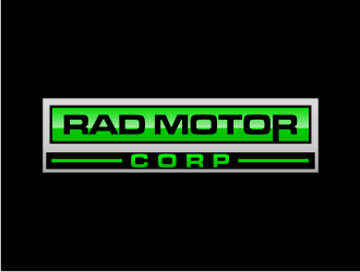 Rad Motor Corp; RMC logo design by Garmos