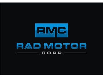 Rad Motor Corp; RMC logo design by clayjensen