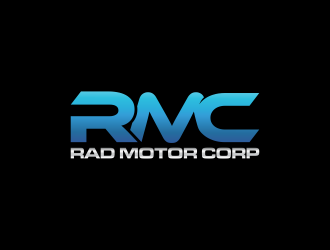 Rad Motor Corp; RMC logo design by eagerly