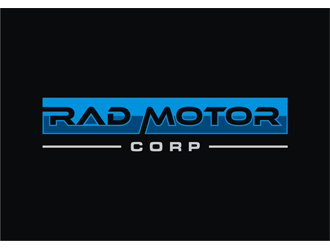 Rad Motor Corp; RMC logo design by clayjensen