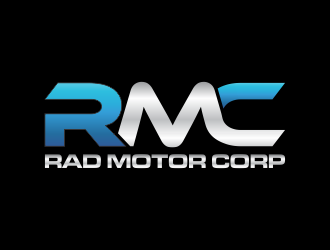 Rad Motor Corp; RMC logo design by eagerly