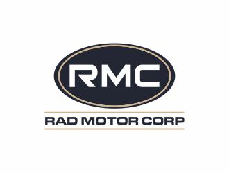 Rad Motor Corp; RMC logo design by Msinur