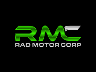 Rad Motor Corp; RMC logo design by scolessi