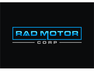 Rad Motor Corp; RMC logo design by clayjensen