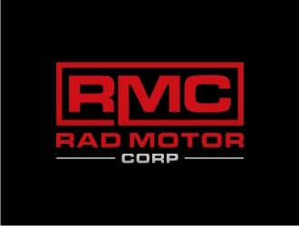 Rad Motor Corp; RMC logo design by sabyan