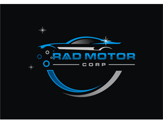 Rad Motor Corp; RMC logo design by clayjensen