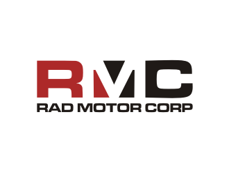 Rad Motor Corp; RMC logo design by rief