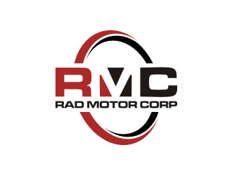Rad Motor Corp; RMC logo design by rief