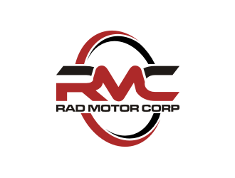 Rad Motor Corp; RMC logo design by rief
