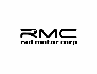 Rad Motor Corp; RMC logo design by scolessi