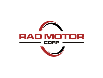 Rad Motor Corp; RMC logo design by rief