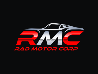 Rad Motor Corp; RMC logo design by Rizqy