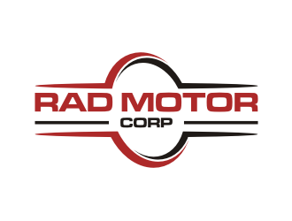 Rad Motor Corp; RMC logo design by rief