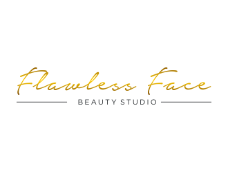 Flawless Face Beauty Studio logo design by scolessi