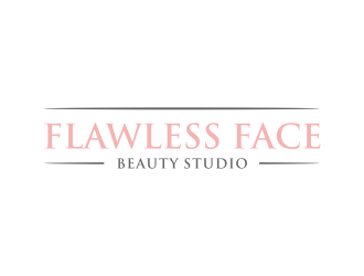 Flawless Face Beauty Studio logo design by scolessi