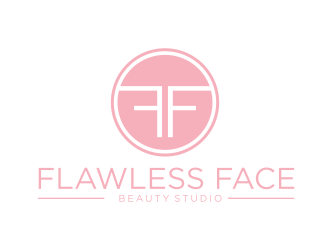 Flawless Face Beauty Studio logo design by scolessi