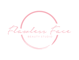 Flawless Face Beauty Studio logo design by scolessi