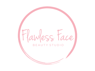 Flawless Face Beauty Studio logo design by scolessi