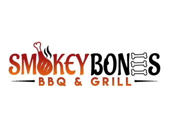 Smokey Bones BBQ & Grill  logo design by jaize