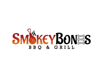 Smokey Bones BBQ & Grill  logo design by jaize