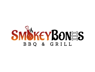 Smokey Bones BBQ & Grill  logo design by jaize