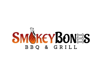 Smokey Bones BBQ & Grill  logo design by jaize
