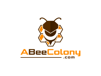ABeeColony.com logo design by pencilhand