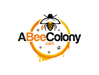 ABeeColony.com logo design by zonpipo1