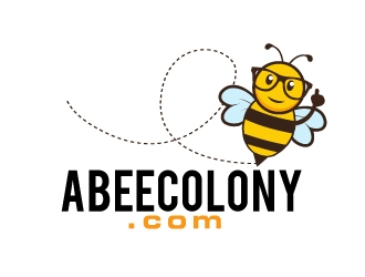 ABeeColony.com logo design by AamirKhan