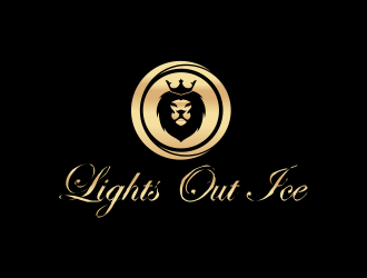 Lights Out Ice logo design by hopee