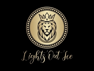 Lights Out Ice logo design by madjuberkarya