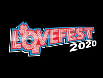 LOVEFEST2020 logo design by er9e