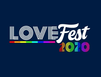 LOVEFEST2020 logo design by jaize