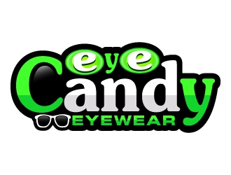 EyeCandy Eyewear logo design by Suvendu