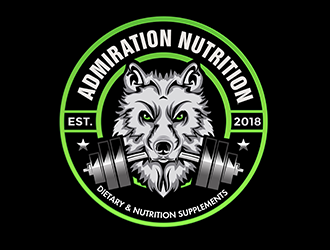 Admiration Nutrition logo design by 3Dlogos