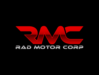 Rad Motor Corp; RMC logo design by Andri