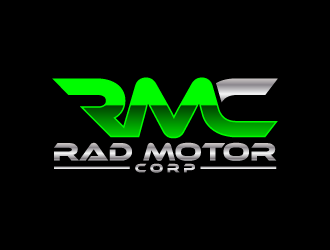 Rad Motor Corp; RMC logo design by Andri