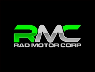 Rad Motor Corp; RMC logo design by agil