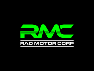 Rad Motor Corp; RMC logo design by alby