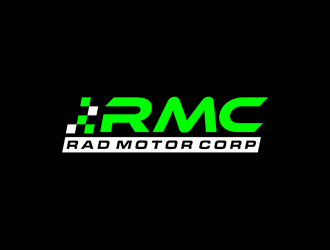 Rad Motor Corp; RMC logo design by alby