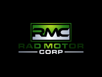 Rad Motor Corp; RMC logo design by checx