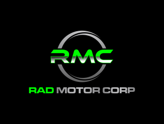 Rad Motor Corp; RMC logo design by luckyprasetyo