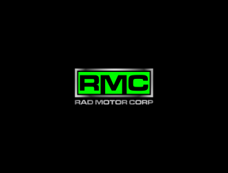 Rad Motor Corp; RMC logo design by luckyprasetyo