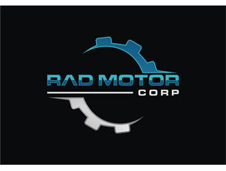 Rad Motor Corp; RMC logo design by clayjensen