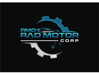Rad Motor Corp; RMC logo design by clayjensen