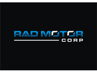 Rad Motor Corp; RMC logo design by clayjensen