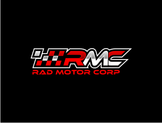 Rad Motor Corp; RMC logo design by sodimejo