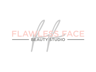 Flawless Face Beauty Studio logo design by rief